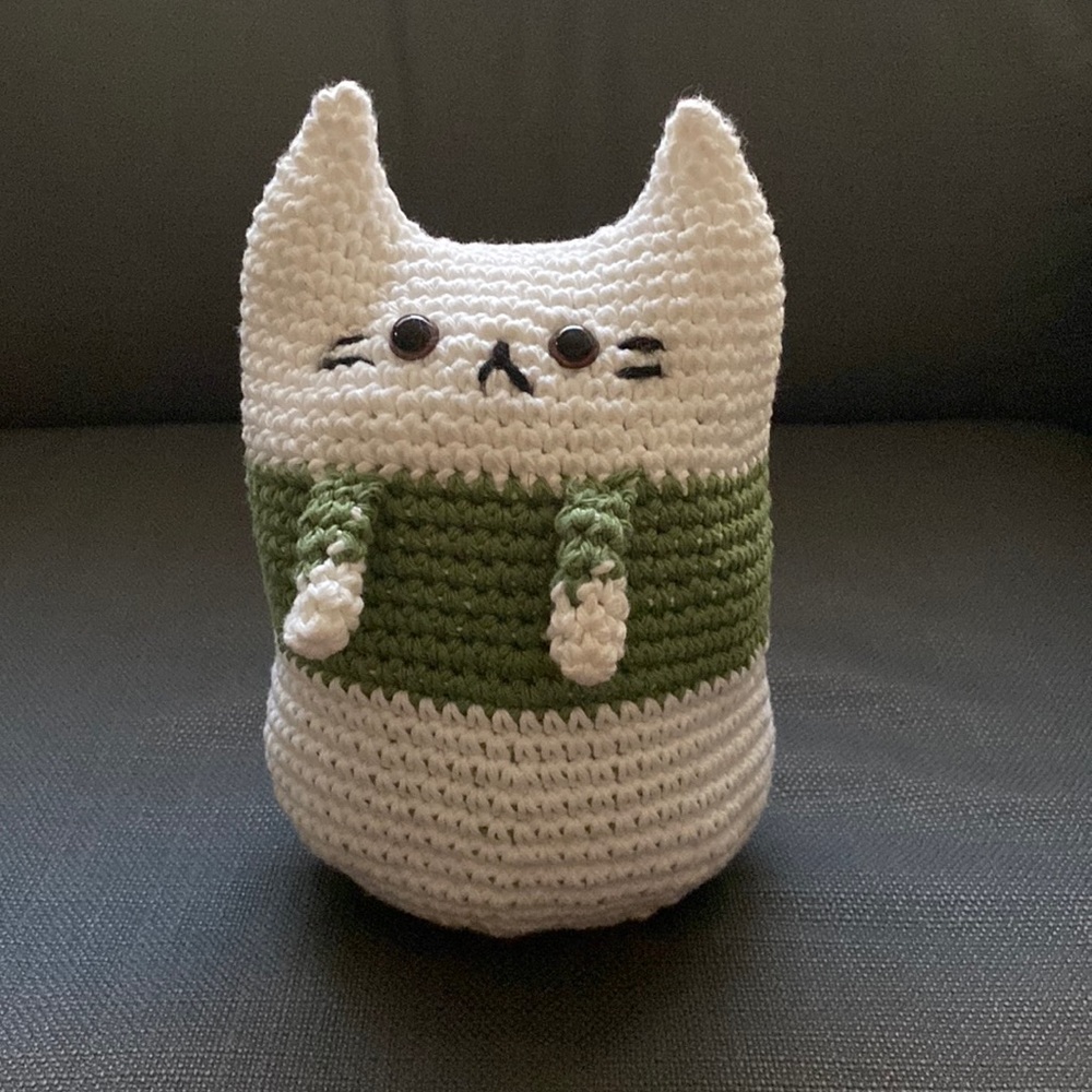 ✨ SOLD ✨ Handmade Crochet Cat Plushie